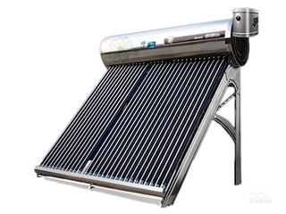 盼盼乐 双舱双热(48管/不锈钢款)太阳能热水器报价-zol中关村在线