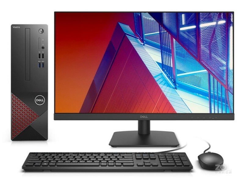 Dell Vostro Vostro 3681(i7 10700/8G/256GB+1TB/ встроенная графика /23.8LCD)