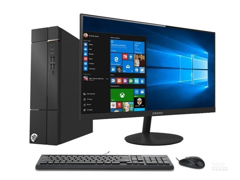 Tsinghua Tongfang Jingrui M828(i5 10400/8GB/256GB+1TB/ встроенная графика /21.5LCD)