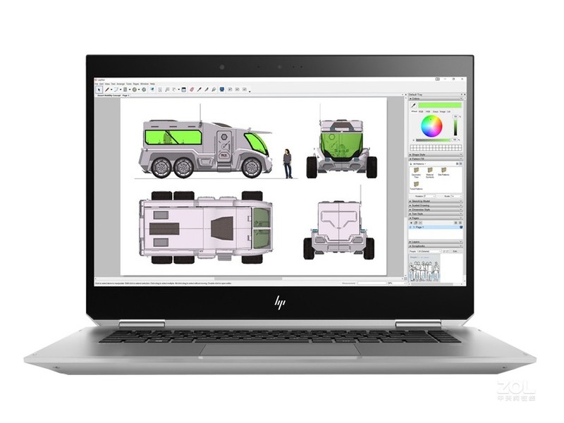 HP ZBook Studio G5(i7 8750H/8GB/256GB+1TB/P600)