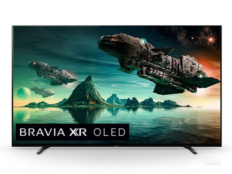 索尼sonyxr65a80j65英寸oled安卓智能xr芯片电视机黑色2021年新品