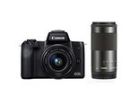佳能EOS M50套机(EF-M 15-45mm，EF-M 55-200mm IS STM)