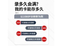 竹典TF 16G 普联监控摄像头专用