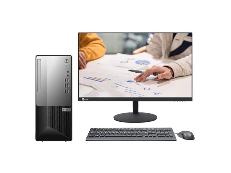 Lenovo специальная конфигурация Win7 профессиональная редакция большой корпус (i3 10100/4G/1T/DVD/Win7/23.8 дюйма Lenovo Lecoo монитор)