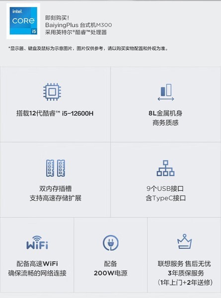 BaiyingPlus M300(i5 12450H/64GB/1T+512GB/21.45Ӣ)