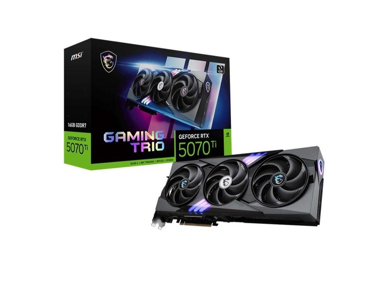 msi΢RTX 5070 Ti GeForce RTX 5070 Ti 16G GAMING TRIO PLUS