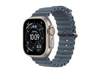 Apple Watch Ultra 3（铁锚蓝色海洋表带）