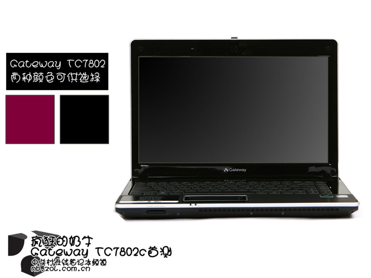 【高清图】 奶牛也疯狂!gateway时尚笔记本首测图24