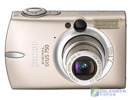 佳能热卖便携式数码相机降价170元_佳能 ixus 750(sd550)_数码影像