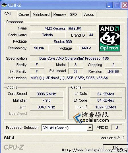 媲美FX-60 高性价比皓龙165超频测试