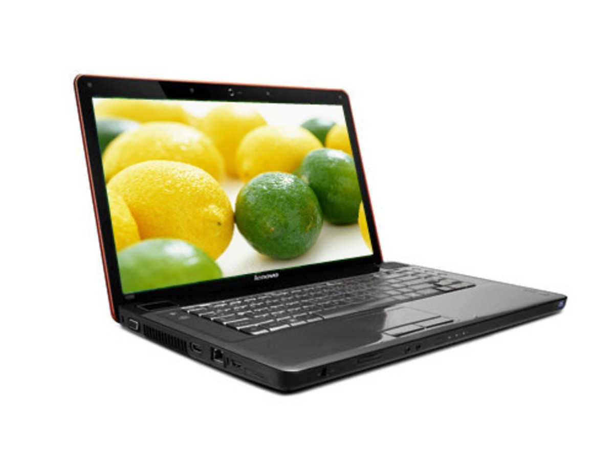 笔记本电脑 联想笔记本电脑 联想y550a-pei(w)灰 图片 整体外观图 1