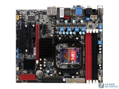 【高清图】华硕(asus)P7P55 LX整体外观图 图1-ZOL中关村在线