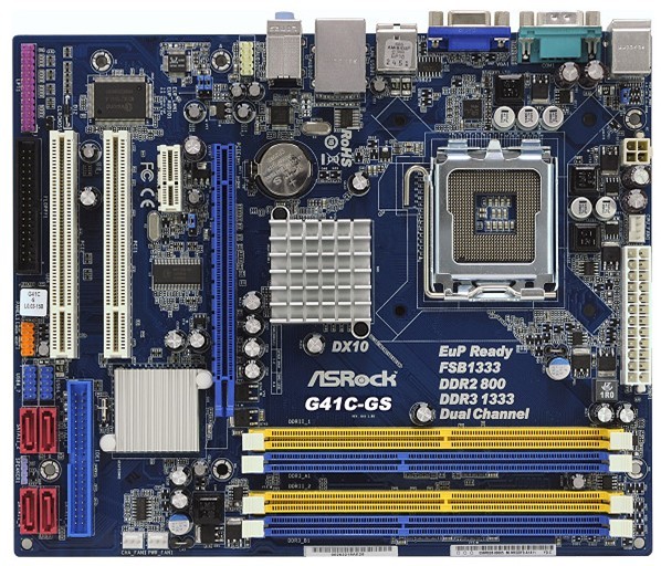 【高清图】 同时支持ddr3/ddr2内存!华擎主板g41双能侠新品上市图1