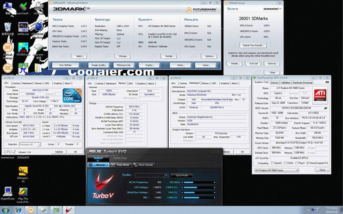 台湾硬件达人超频测试32nm酷睿i3550
