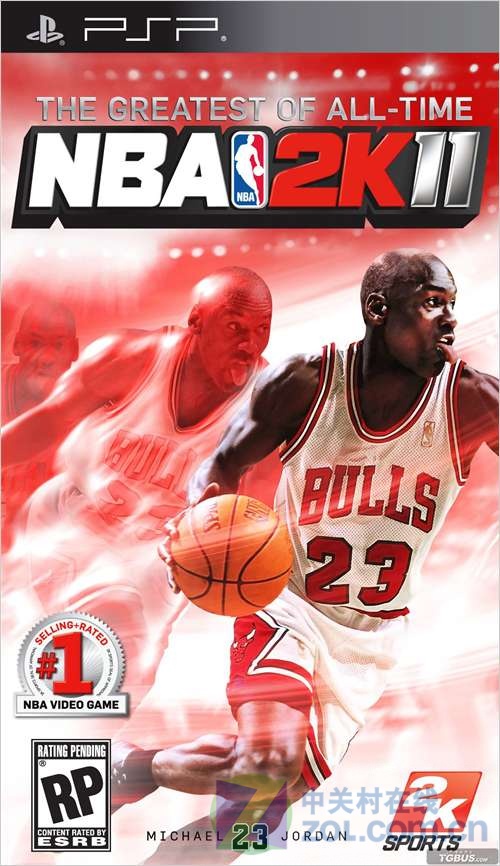 psp《nba篮球2k11》封面大赏 乔丹来袭 (1/1)