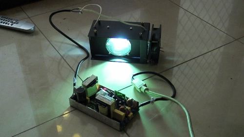 【高清图】 穷人也玩大屏幕! 自制diy投影机实录图232