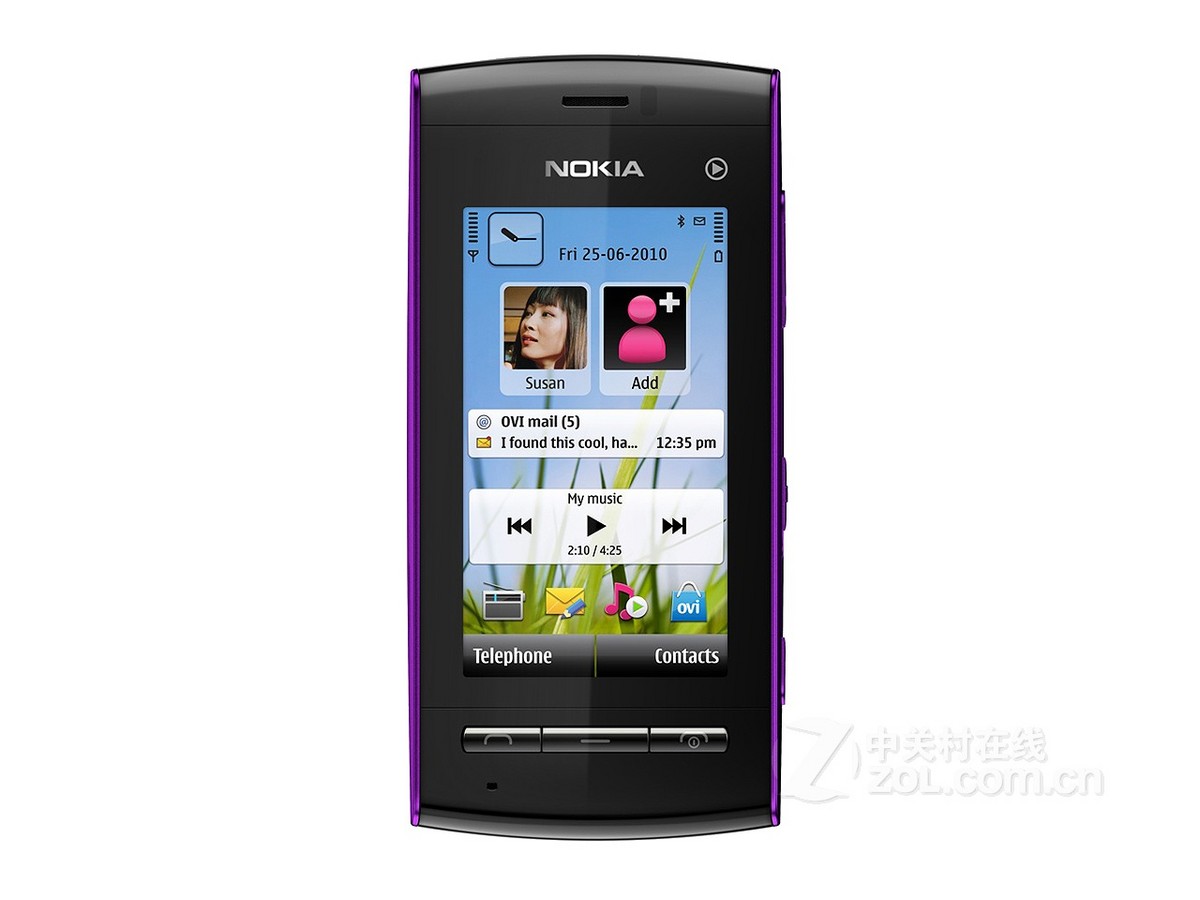 诺基亚5250 暗夜蓝(1/9)