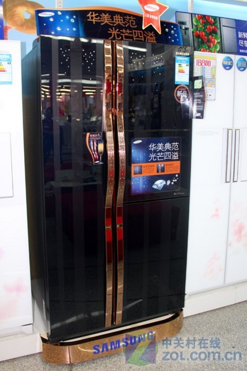 先行赔付  顺丰包邮 〖三星专卖店〗 rs26mbzbl 进口 法式双开门冰 