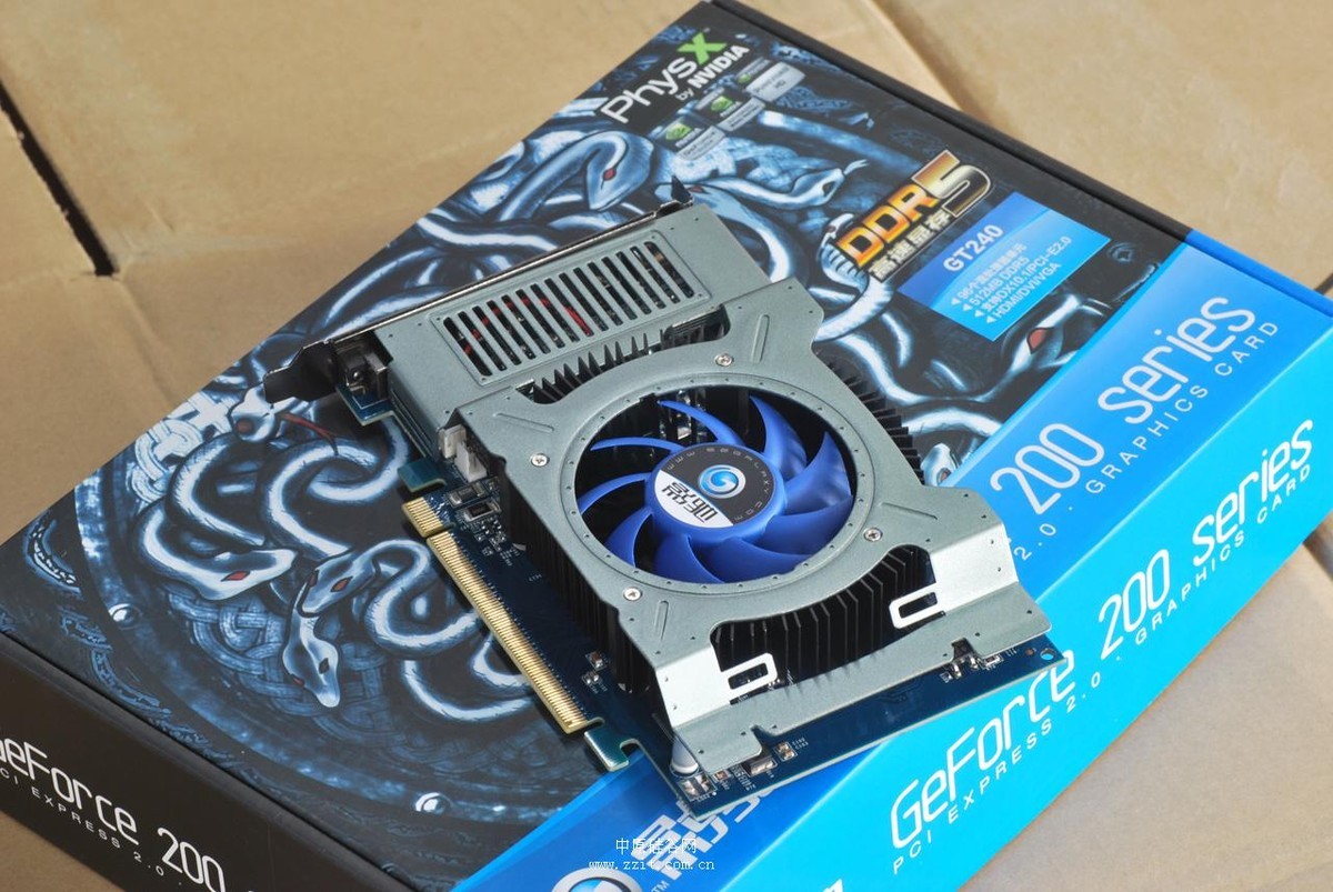 【高清图】 ddr5中端玩家首选 影驰gt240中将549图3