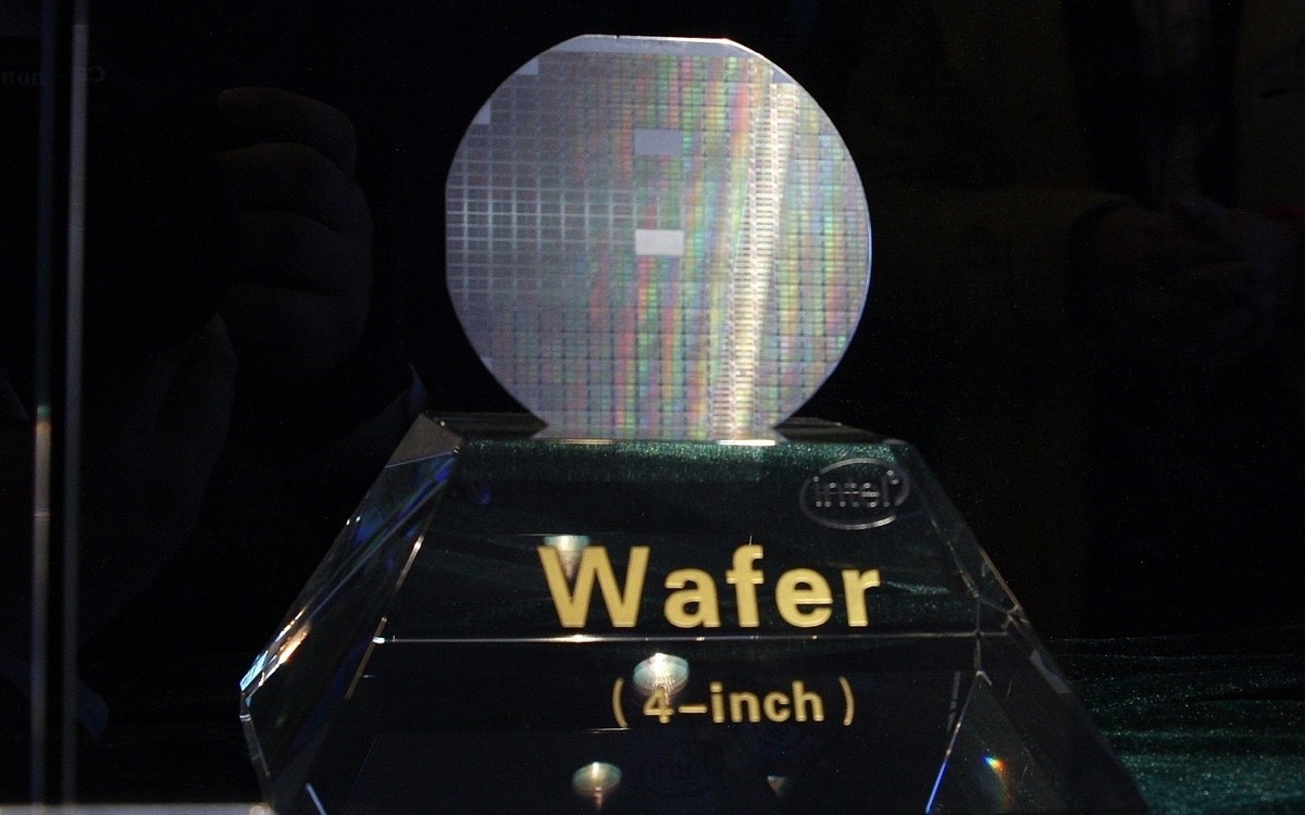 【高清图】 英特尔大连芯片厂晶圆展示高清组图赏析图2
