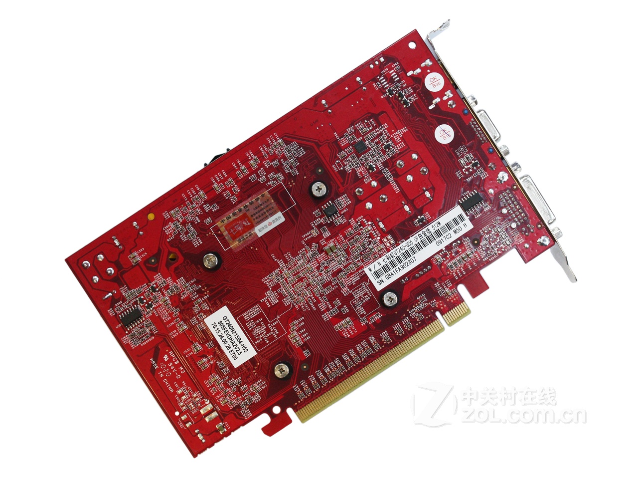 七彩虹gt240-gd5 cf白金版 512m m50