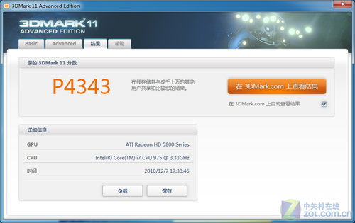 GTX570Я3DMark11ǳ ȫײ 