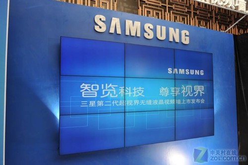 三星发布LFD新品 第二代超视界无缝液晶视频墙UD55A