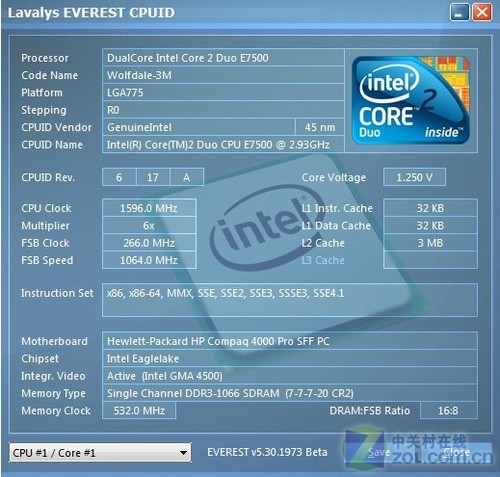 纤小商务利器 测惠普Compaq 4000 Pro