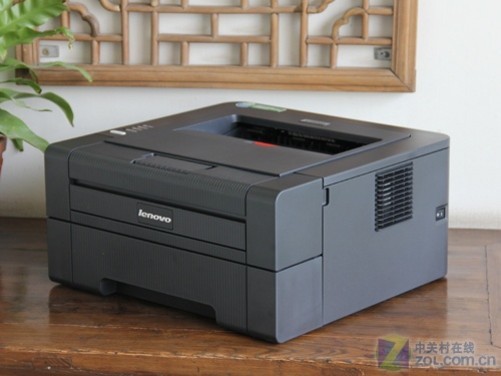 联想黑白激光打印机lj2600d外形