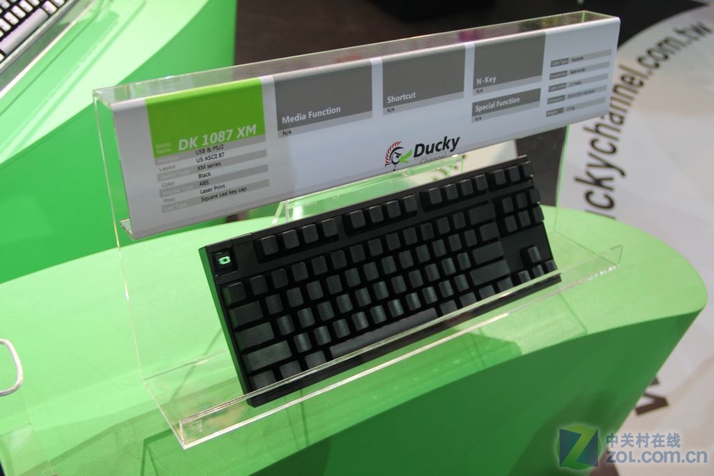 【高清图】 国内玩家新宠 ducky机械键盘高调亮相图10