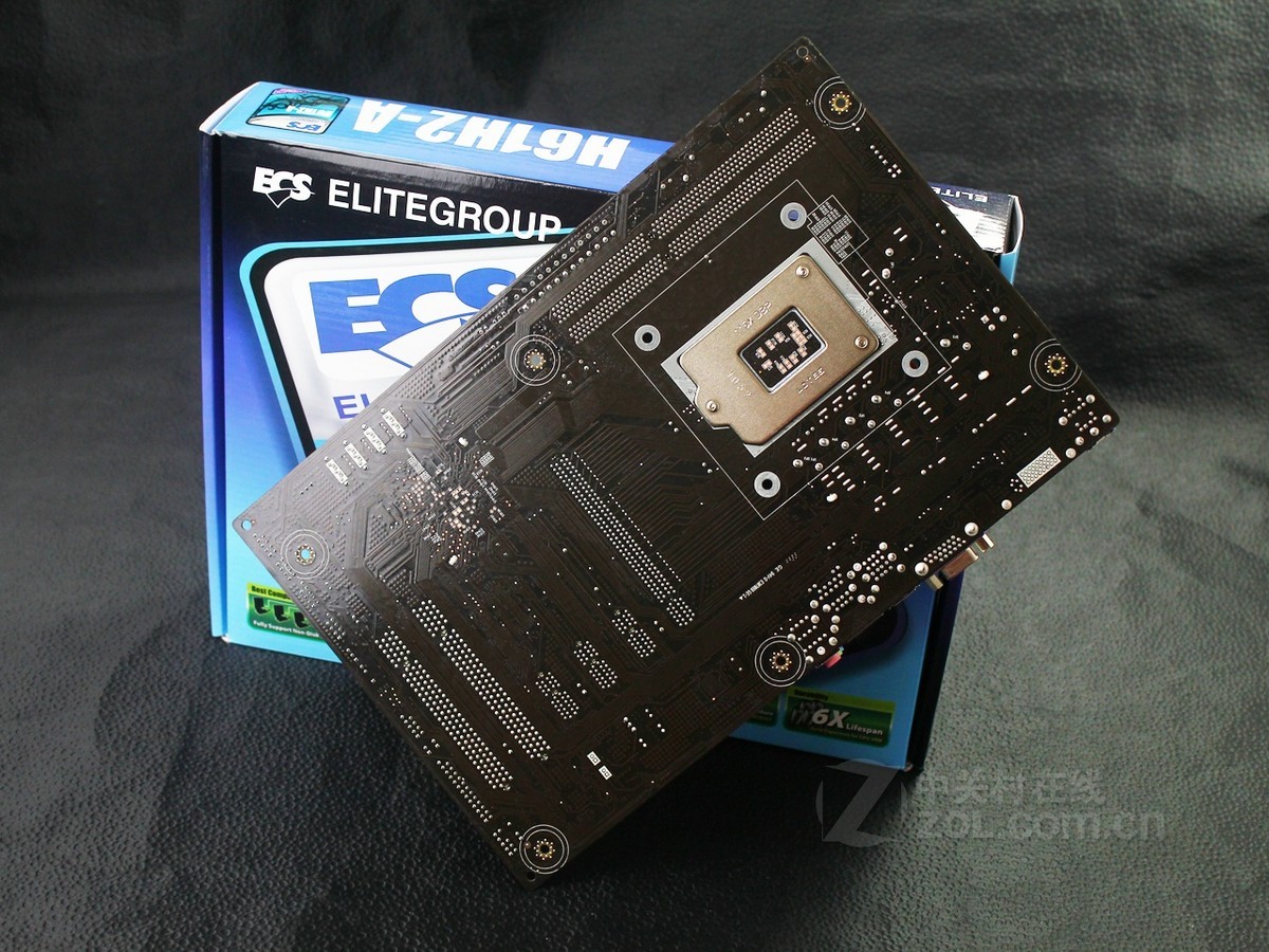 【高清图】 精英(ecs)h61h2-a实拍图 图53
