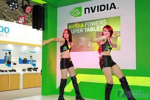 ��Ʒ��Ů������ NVIDIA����չչ̨���� 