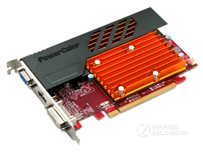 迪兰恒进 迪兰恒进HD6450 绿色版 1G 显卡产品图片