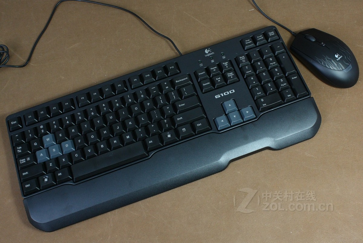 【高清图】 罗技(logitech)g100键鼠套装效果图 图60