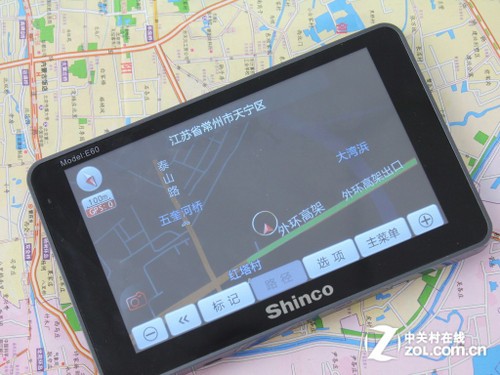 新版S4.0 新科E60高清导航仪上路实测