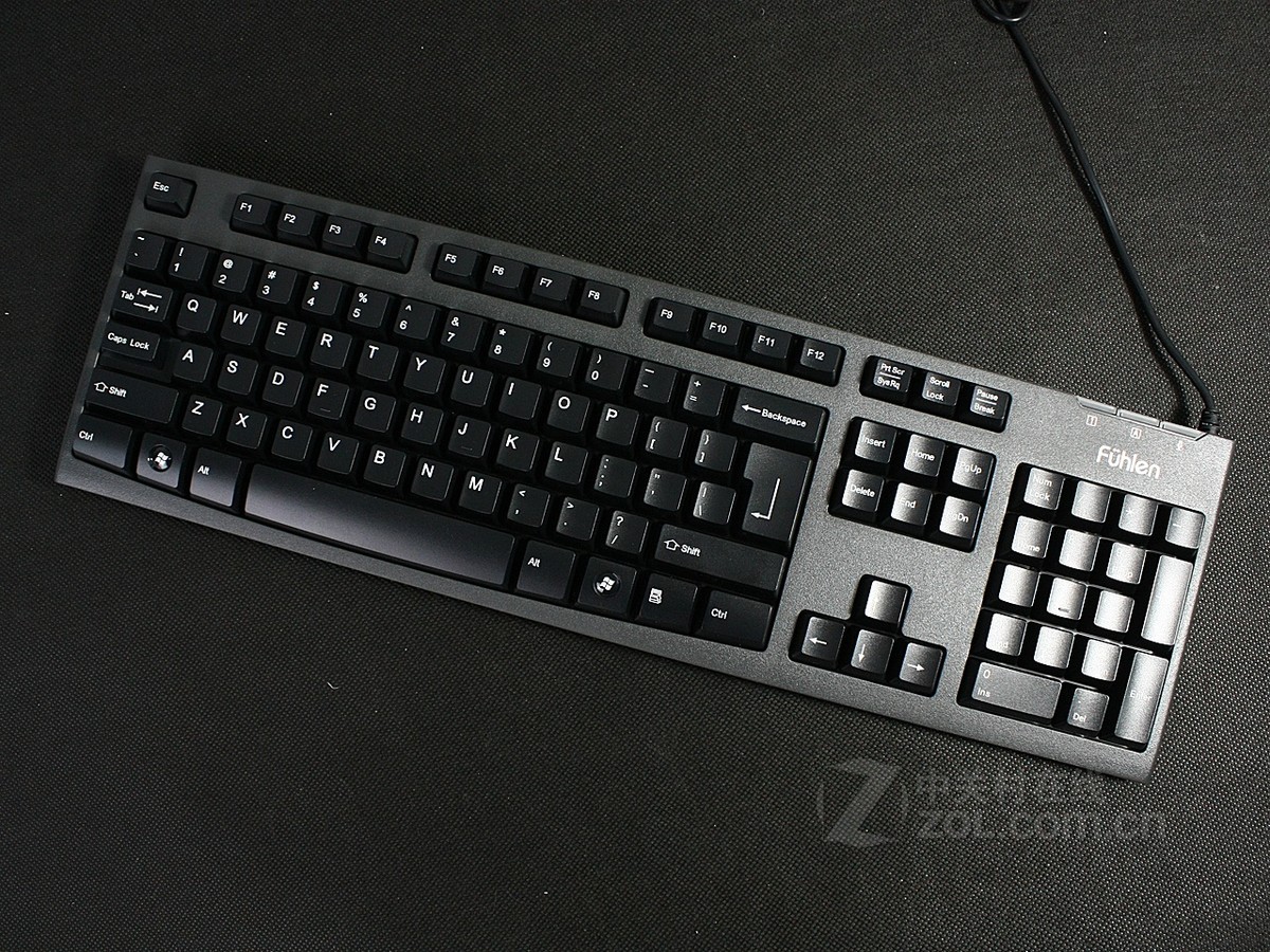键盘 富勒键盘 富勒l411有线键盘 图片 效果图3 / 17隐藏