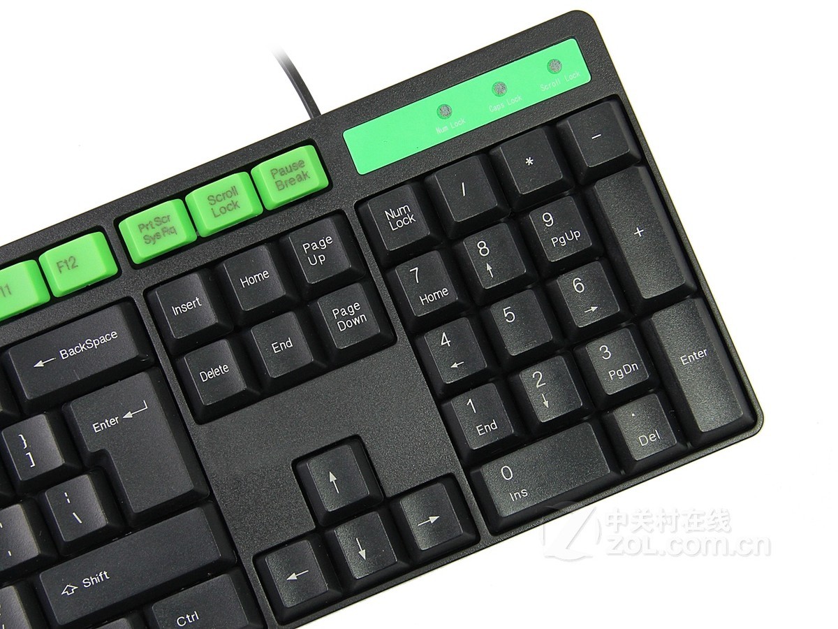 【高清图】 优派(viewsonic)ku120键盘局部细节图 图49