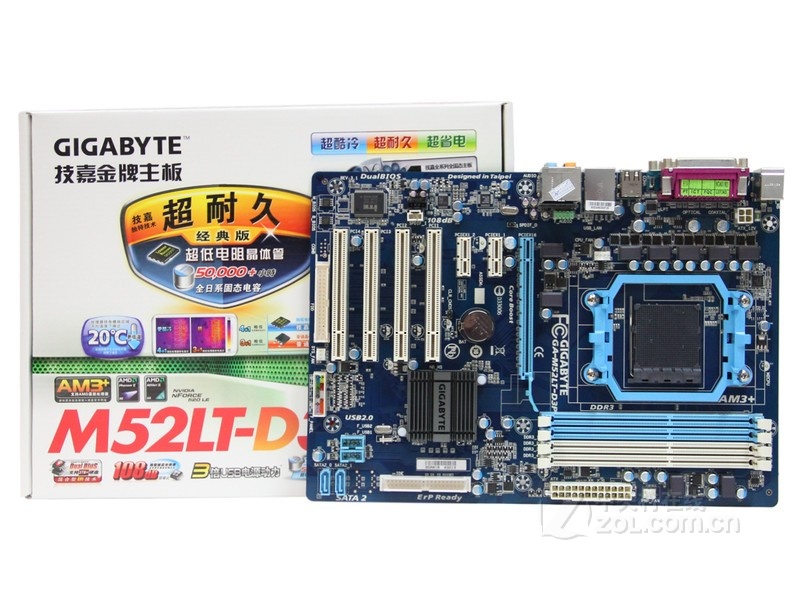 技嘉ga-m52lt-d3p