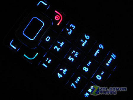 图为:明基-西门子ef71手机键盘灯