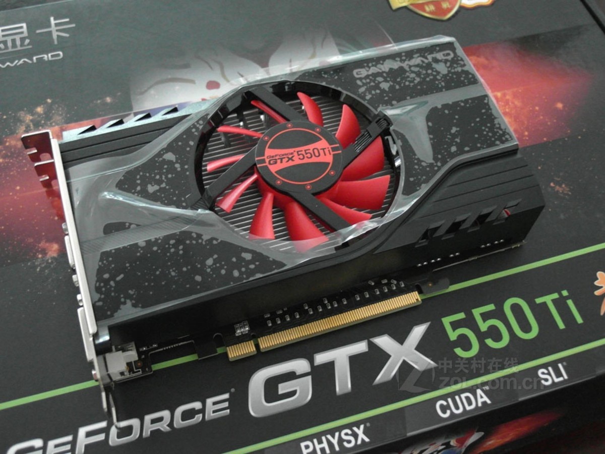 耕升gtx550ti 赵云版