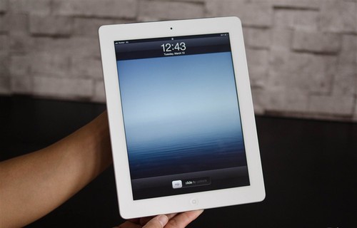 ipad 3白色 正面图