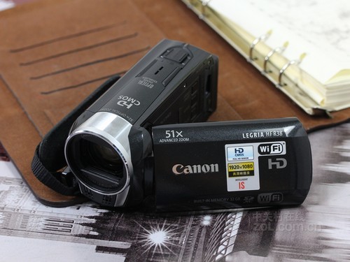 佳能 HF R38黑色 外观图