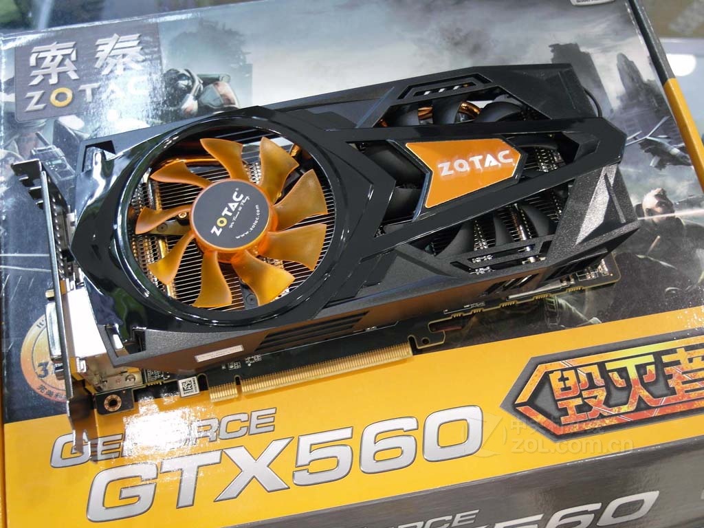 索泰gtx560-2gd5 毁灭者 dtc ha
