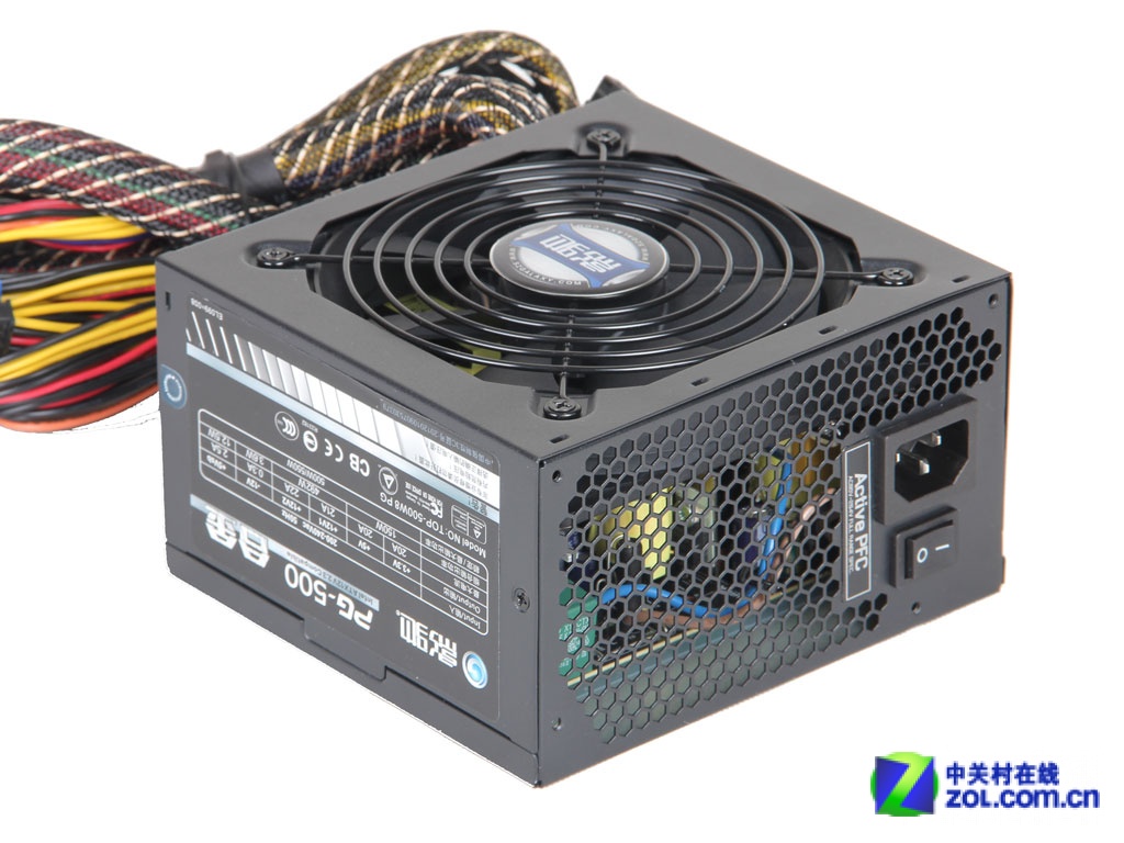 电源 影驰电源 影驰合金pg-500 图片 返回综述页 8 / 49隐藏