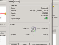 黑色流线 贝尔金300M超酷无线套装测试