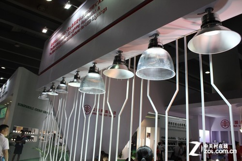 2012照明展:中国南科多品类led照明_led室内照明_led新闻-中关村在线