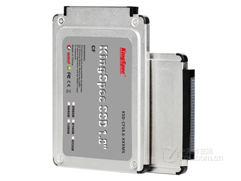 金胜维1.8英寸 金胜维1.8英寸 CF（128GB MS） 固态硬盘产品图片