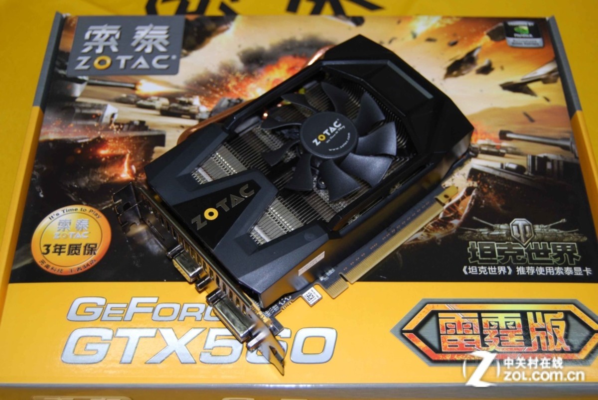 通吃主流游戏 索泰gtx560雷霆版售1299 (2/7)