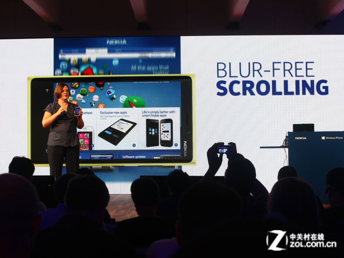 【高清图】 全新lumia 诺基亚wp8纽约发布会现场直播图37