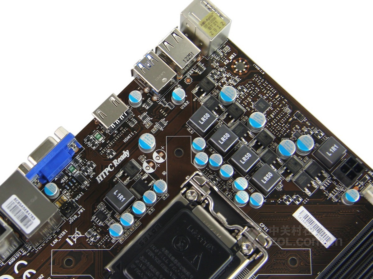 【高清图】 msi微星(msi)微星b75ma-e33局部细节图 图13